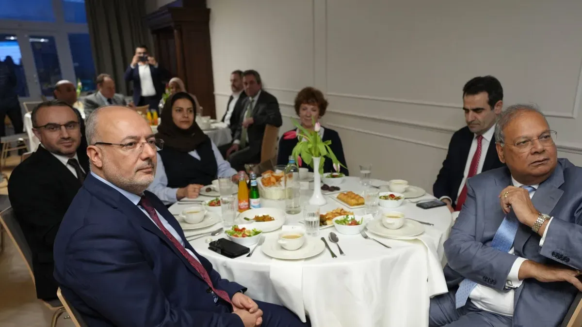 Turkish diplomat heavily involved in the 'independent' Islamic Foundation Netherlands.