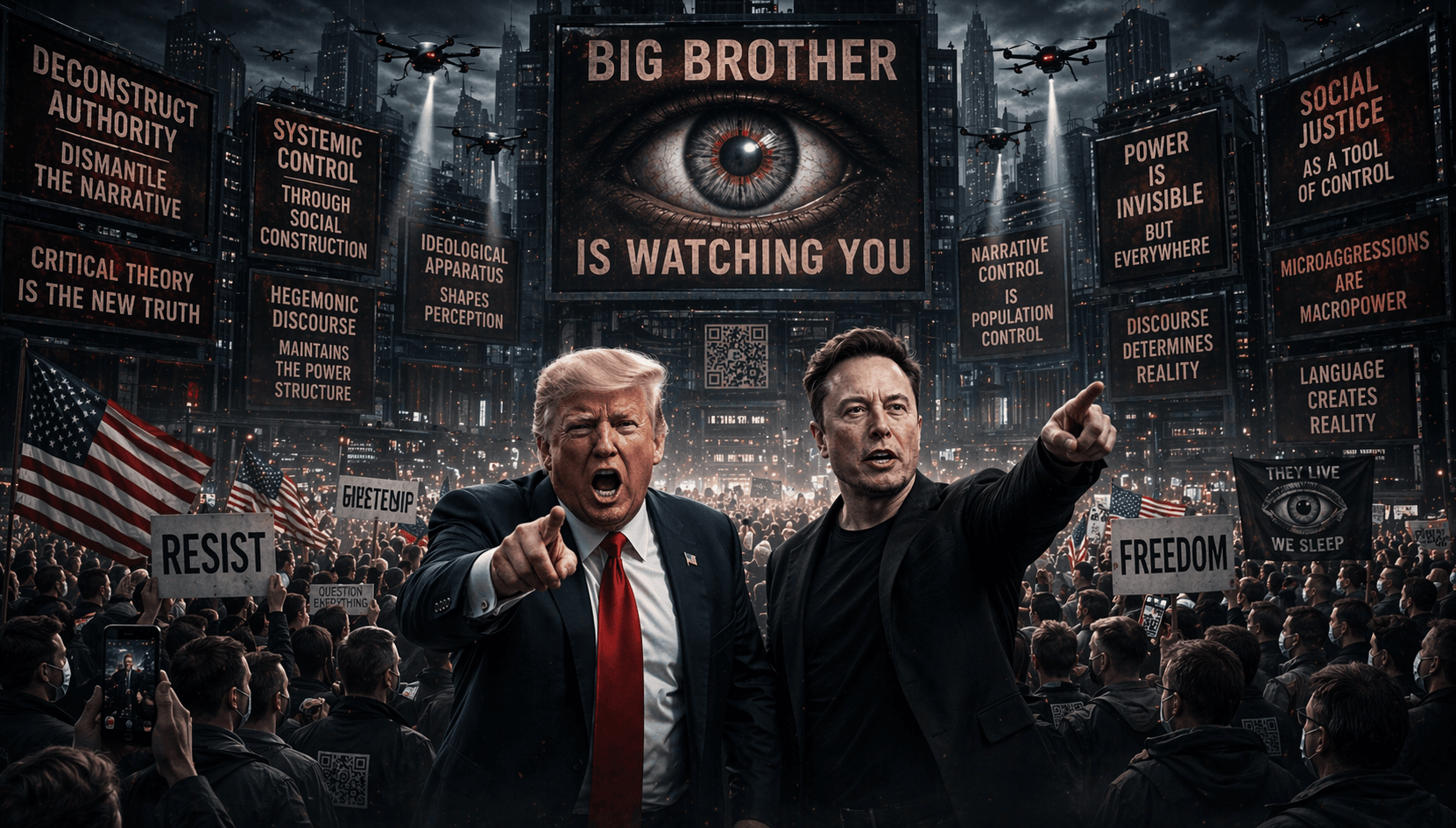 Hard and Soft Totalitarianism: Orwell, Huxley and the Blind Spot of the Left